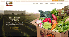 Desktop Screenshot of farmfreshtoyou.com