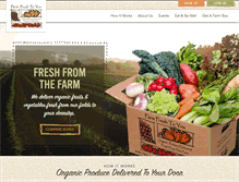 Tablet Screenshot of farmfreshtoyou.com